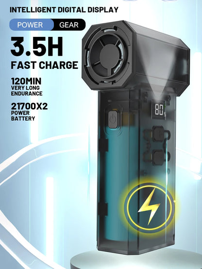 Kraftig Bærbar Luftblæser