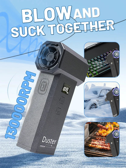 Kraftig Bærbar Luftblæser