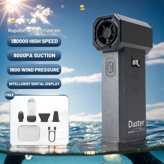 Kraftig Bærbar Luftblæser